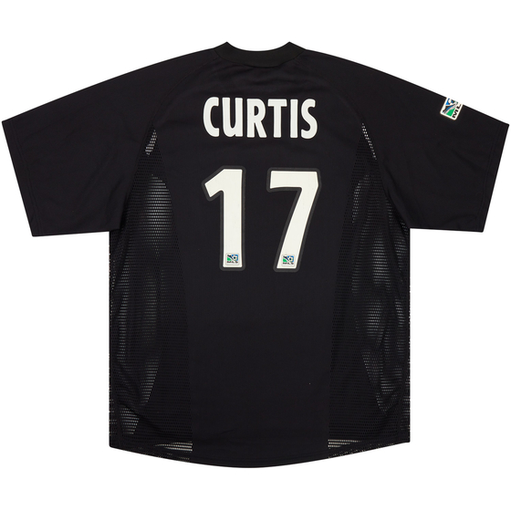 2003 DC United Match Issue Home Shirt Curtis #17