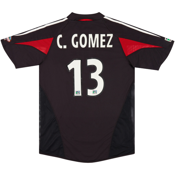 2004 DC United Match Issue Home Shirt C.Gomez #13