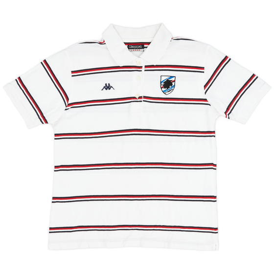 2005-06 Sampdoria Kappa Polo Shirt - 8/10 - (L)