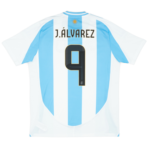 2024-25 Argentina Home Shirt J.Alvarez #9