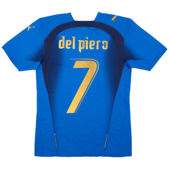 2006 Italy Home Shirt Del Piero #7 - 6/10 - (XS)