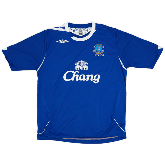 2006-07 Everton Home Shirt - 6/10 - (XL)