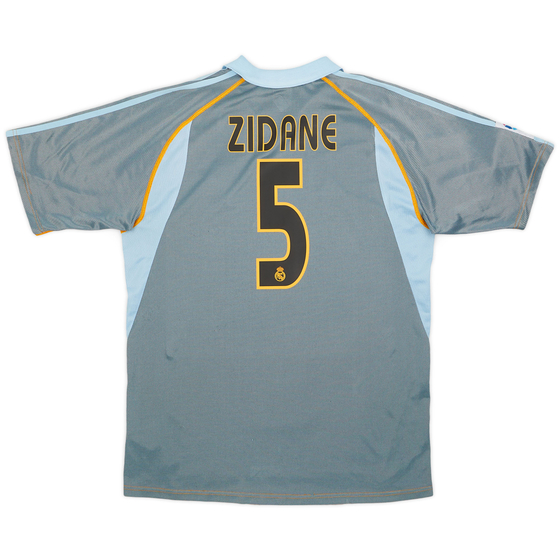 2003-04 Real Madrid Third Shirt Zidane #5 - 8/10 - (M)