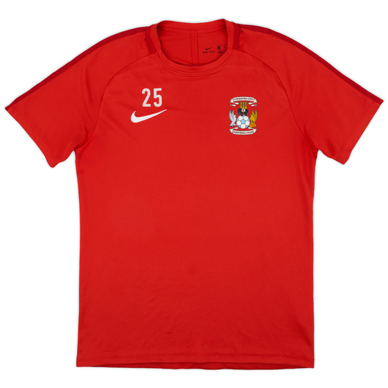 2018-19 Coventry City Nike Training Shirt #25 - 7/10 - (M)