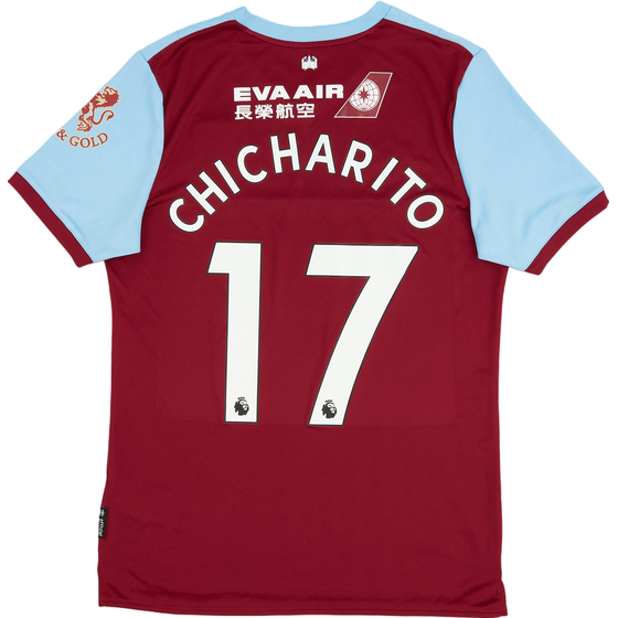 2019-20 West Ham Player Issue Home Shirt Chicharito #17 - 8/10 - (M)
