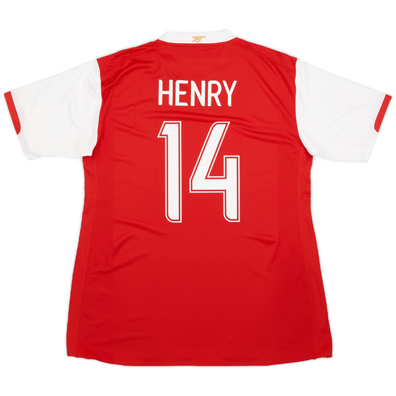 2006-08 Arsenal European Player Issue Home Shirt Henry #14 (XL)