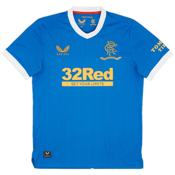 2021-22 Rangers Home Shirt - 8/10 - (M)