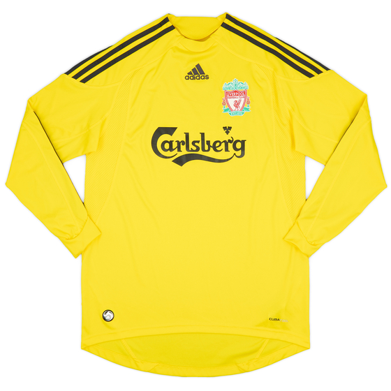 2009-10 Liverpool GK Shirt - 8/10 - (S)