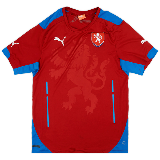 2014-15 Czech Republic Basic Home Shirt - 8/10 - (S)
