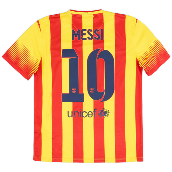 2013-15 Barcelona Away Shirt Messi #10 - 9/10 - (M)