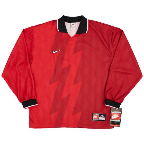 1995-97 Nike Template L/S Shirt - 9/10 - (XL)