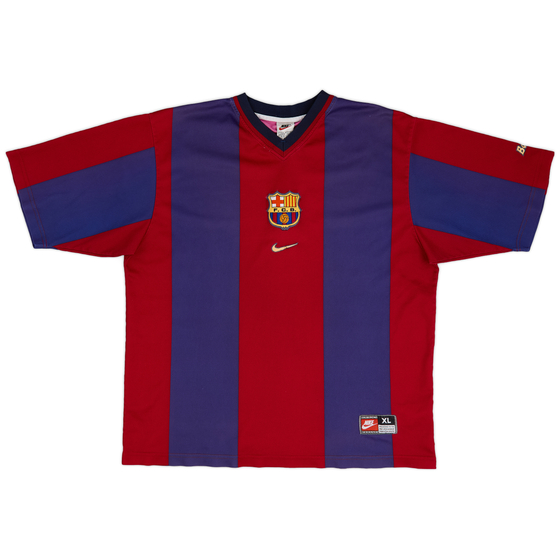 1998-00 Barcelona Basic Home Shirt - 5/10 - (XL)