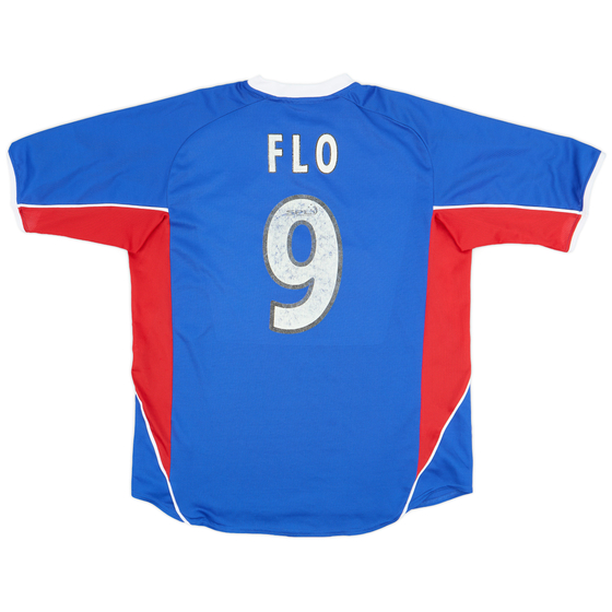2001-02 Rangers Home Shirt Flo #9 - 5/10 - (L)