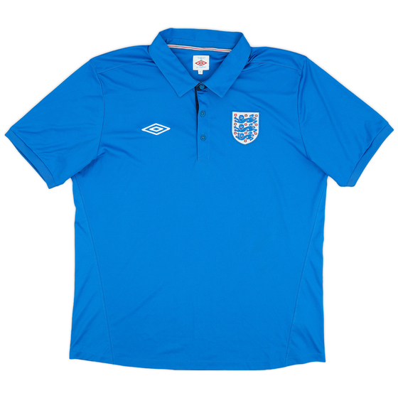 2010-11 England Umbro Training Polo Shirt - 9/10 - (XL)