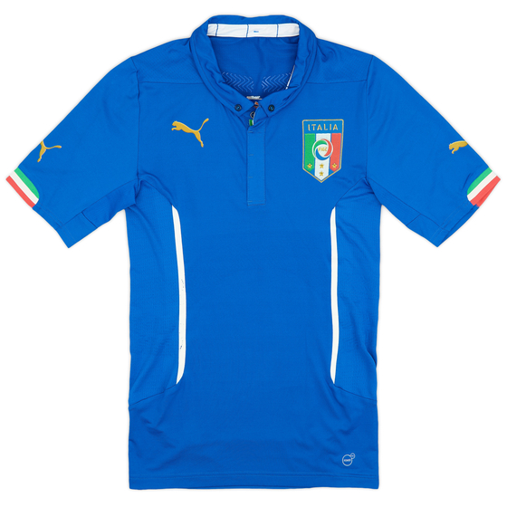 2014-15 Italy Authentic Home Shirt - 7/10 - (L)