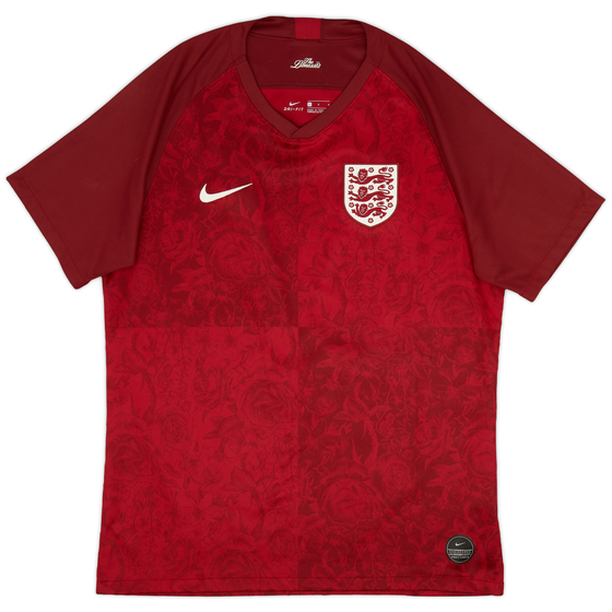 2019 England Lionesses Away Shirt - 9/10 - (Men's L)