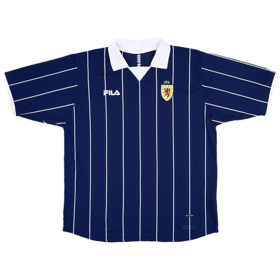 2002-03 Scotland Home Shirt - 9/10 - (XL)