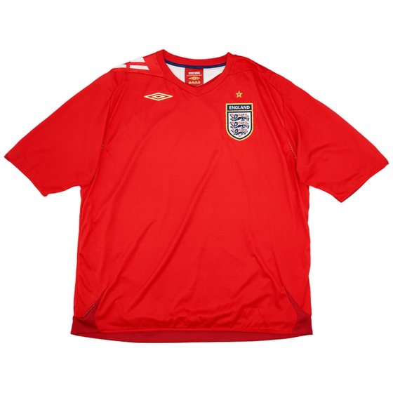 2006-08 England Away Shirt - 10/10 - (3XL)