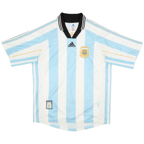 1998-99 Argentina Home Shirt #10 - 6/10 - (M)