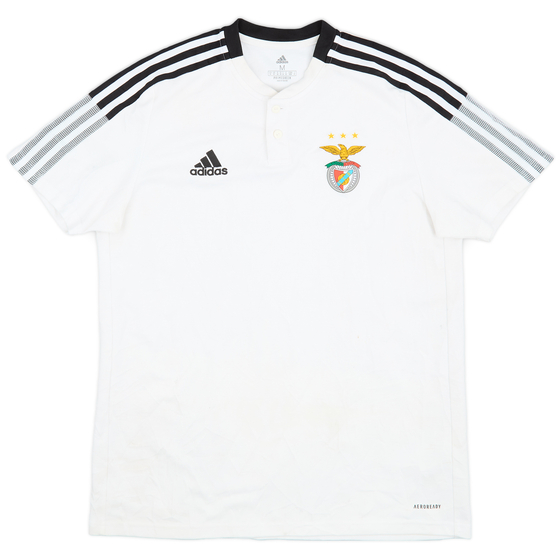 2021-22 Benfica adidas Polo Shirt - 7/10 - (M)