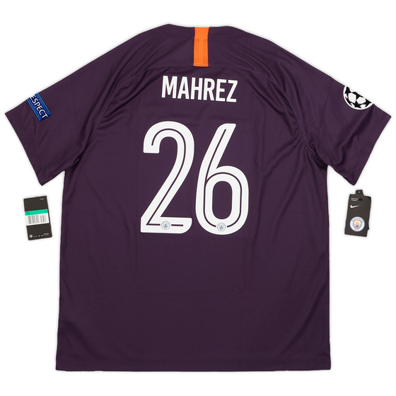 2018-19 Manchester City Third Shirt Mahrez #26 (XL)