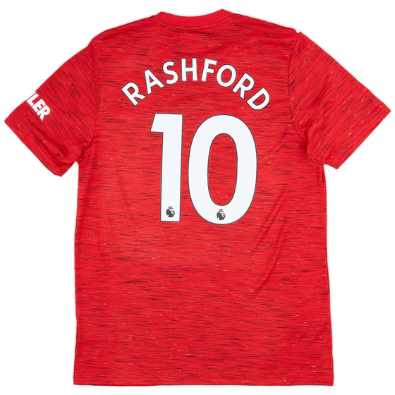 2020-21 Manchester United Home Shirt Rashford #10 (L)