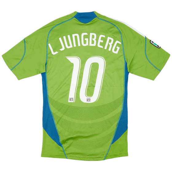 2009-10 Seattle Sounders Home Shirt Ljungberg #10 - 7/10 - (S)