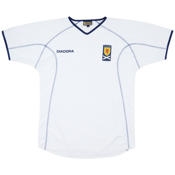 2003-05 Scotland Diadora Training Shirt - 8/10 - (M)