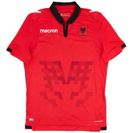 2016 Albania Home Shirt - 9/10 - (M)