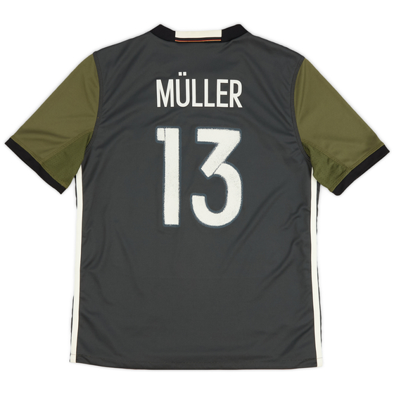 2015-17 Germany Away Shirt Muller #13 - 9/10 - (XL.Boys)