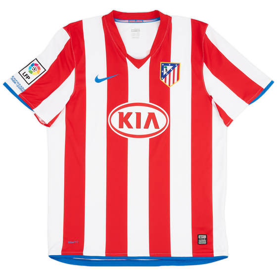 2008-09 Atletico Madrid Home Shirt - 8/10 - (L)