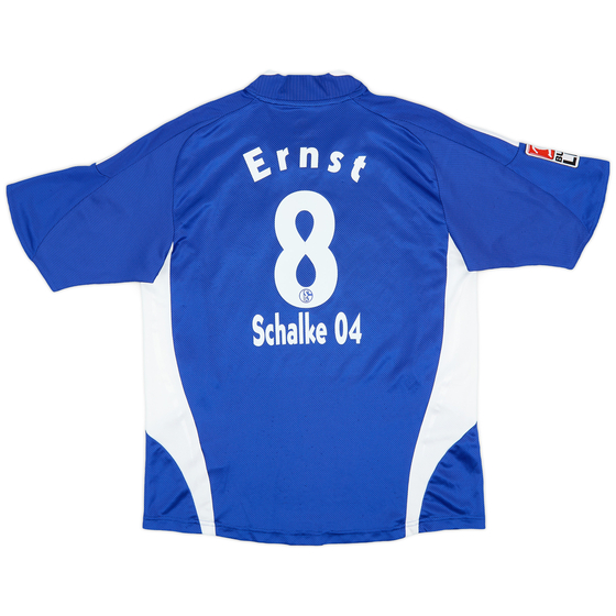 2008-10 Schalke Home Shirt Ernst #8 - 6/10 - (L.Boys)