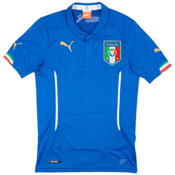 2014-15 Italy Home Shirt - 8/10 - (XS)
