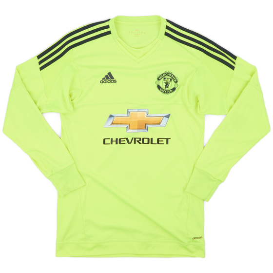 2015-16 Manchester United GK Shirt - 9/10 - (S)