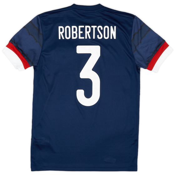 2020-22 Scotland Home Shirt Robertson #3 - 9/10 - (S)