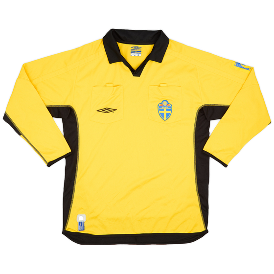 2000s Umbro Sweden Referee L/S Shirt - 8/10 - (L)