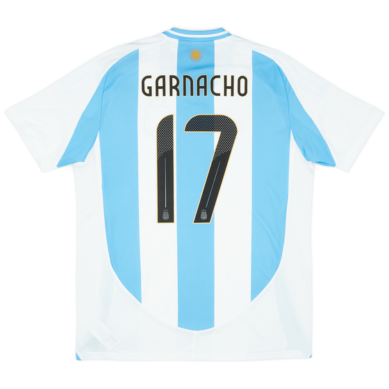 2024-25 Argentina Home Shirt Garnacho #17