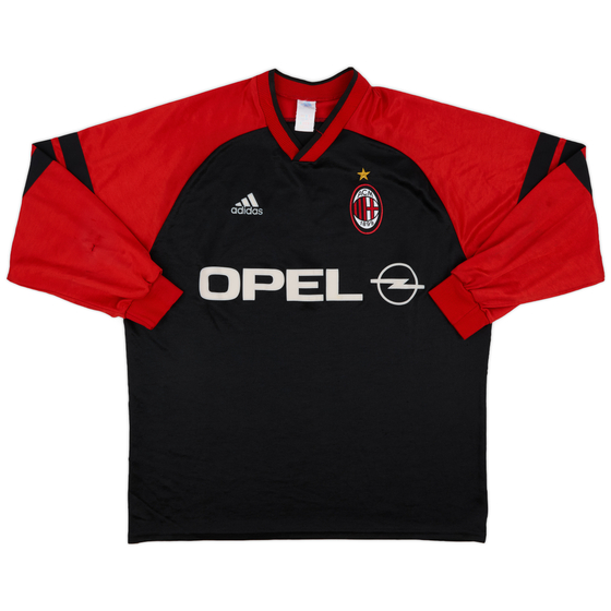 1998-99 AC Milan adidas L/S Training Shirt - 6/10 - (XL)