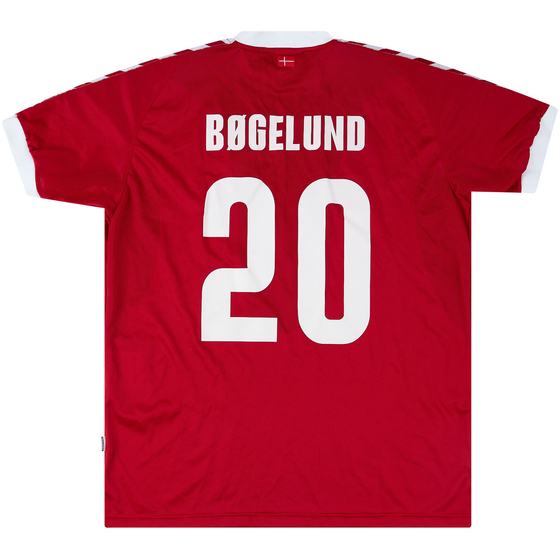 2002 Denmark Match Issue World Cup Home Shirt Bøgelund #20 