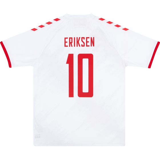 2020-21 Denmark Away Shirt Eriksen #10 - NEW