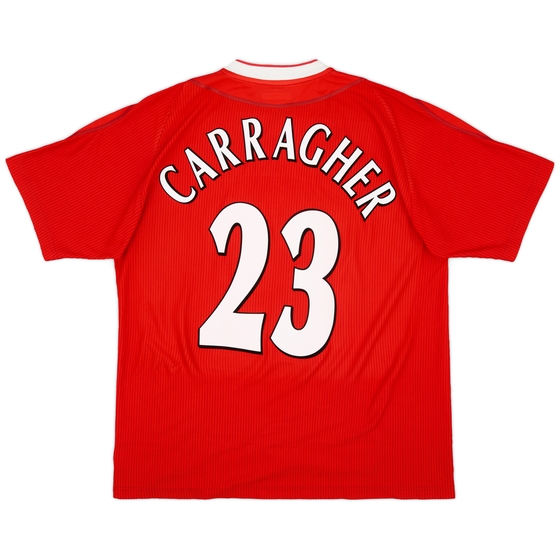 2002-04 Liverpool Home Shirt Carragher #23 - 8/10 - (L)