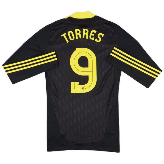 2010-11 Liverpool Player Issue TechFit Third Shirt Torres #9 - 6/10 - (S)