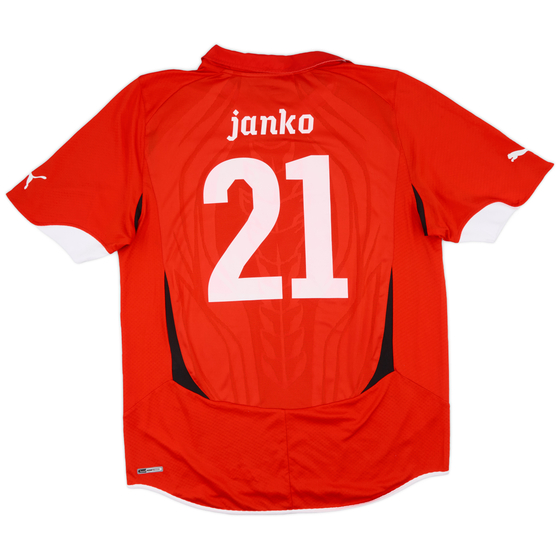 2010 Austria Player Issue Home Shirt Janko #21 - 9/10 - (XL)