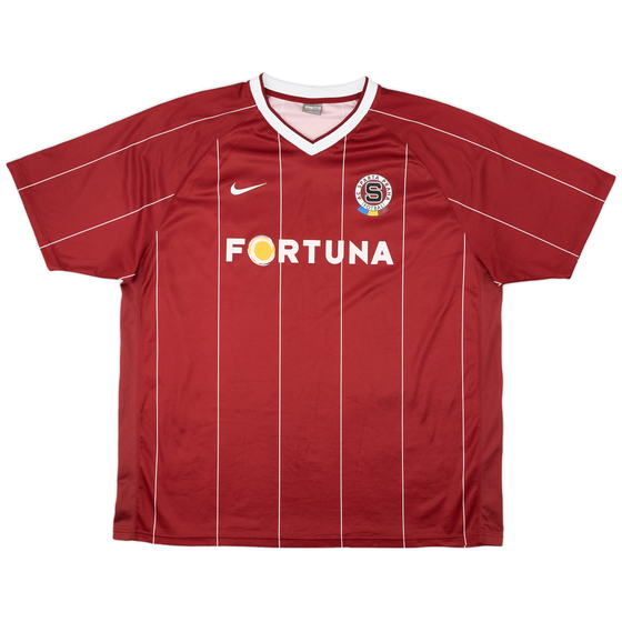 2007-08 Sparta Prague Home Shirt - 9/10 - (XXL)