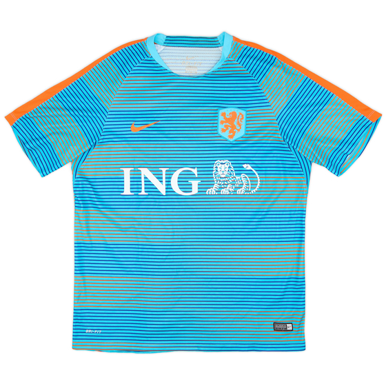 2016-17 Netherlands Nike Training Shirt - 9/10 - (XL)