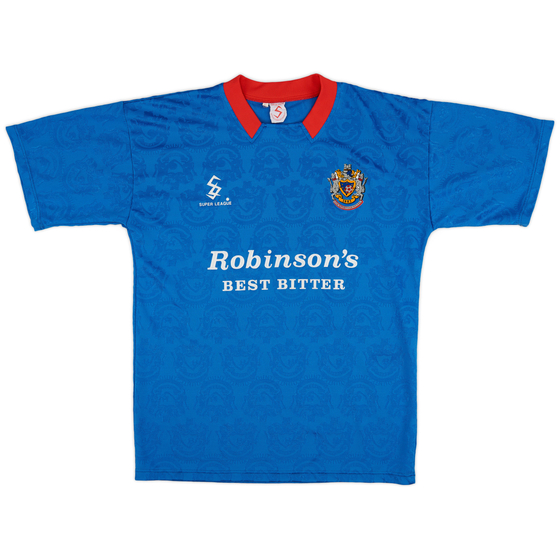 Stockport county 2025 match worn shirt