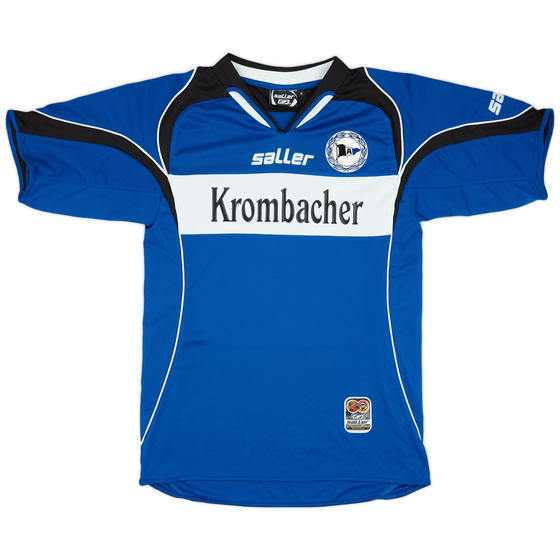 2005-06 Arminia Bielefeld Squad Signed Home Shirt - 8/10 - (S)