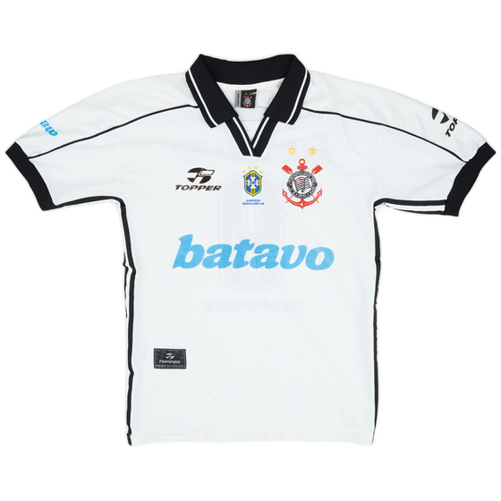 1999 Corinthians Home Shirt #9 - 6/10 - (M)