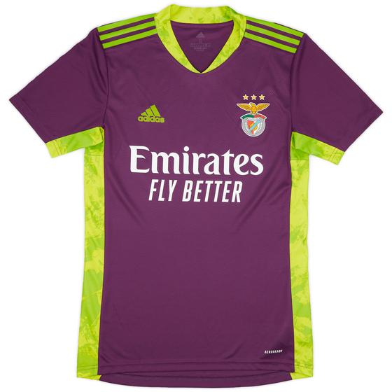 2020-21 Benfica GK S/S Shirt - 10/10 - (S)