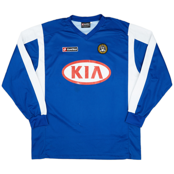 2005-06 Udinese Lotto Training L/S Shirt - 7/10 - (XXL)